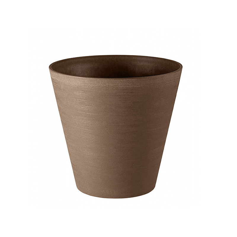 Pot Réserve d'eau Hoop  25cm Brun - TERAPLAST - TER-3025406