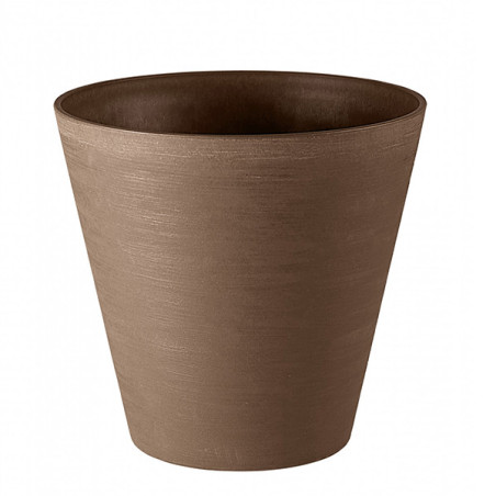 Pot Réserve d'eau Hoop  25cm Brun - TERAPLAST - TER-3025406