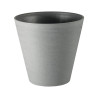 Pot Réserve d'eau Hoop  25cm Gris - TERAPLAST - TER-3025241