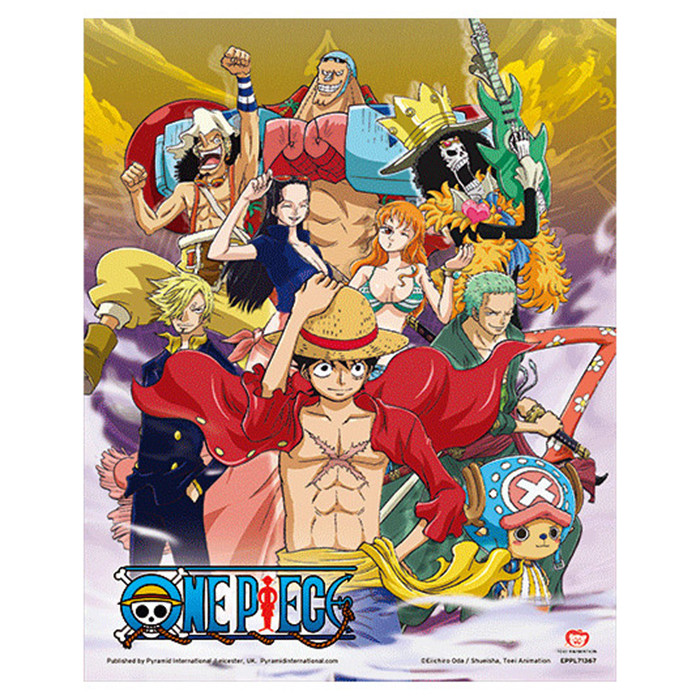 ONE PIECE - Luffy - L'équipage de Chapeau de paille - Décoration