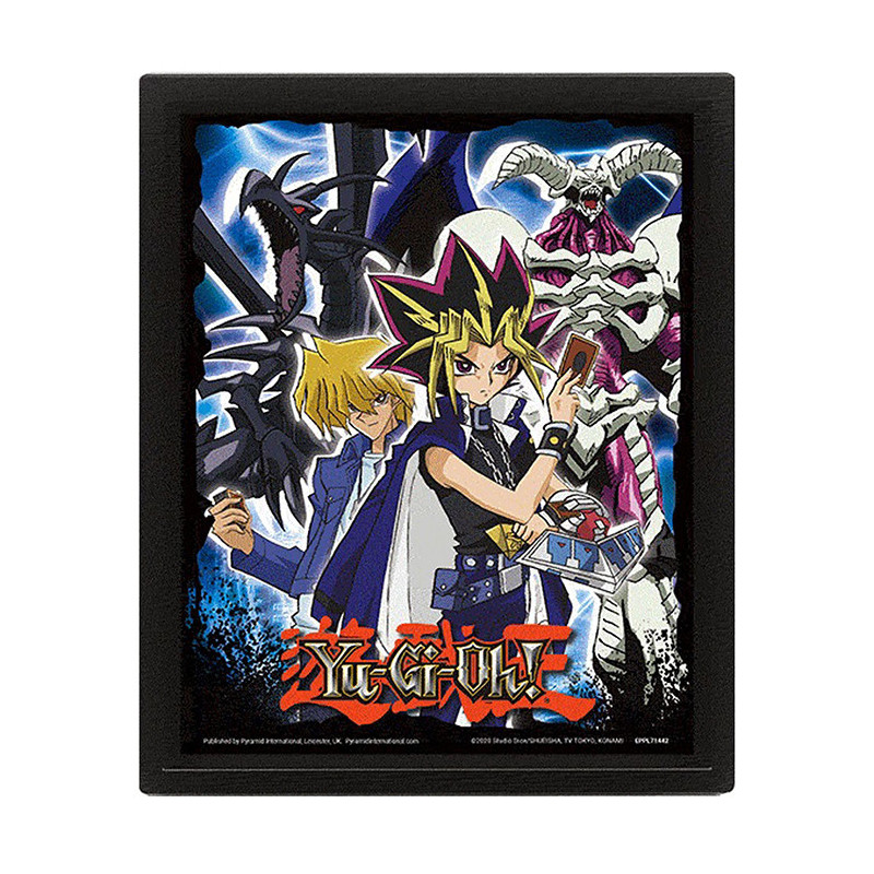 Poster 3D Yu-Gi-Oh ! Dragon Crâne Noir - PYRAMID INTERNATIONAL - EPPL71442