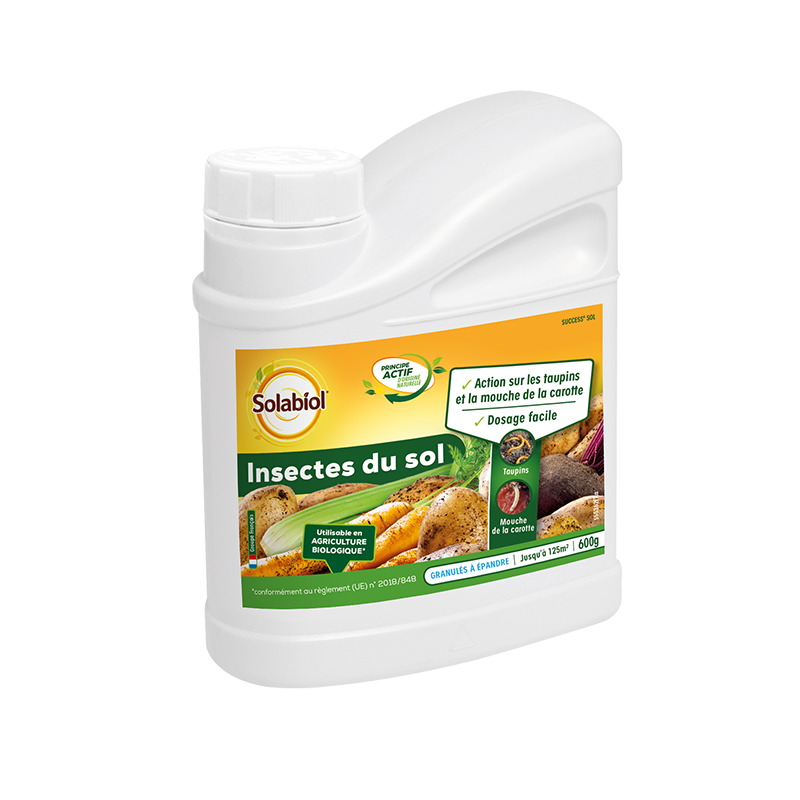 Insecticide du sol jusqu'à 125 m² 600g - SOLABIOL - 5626151