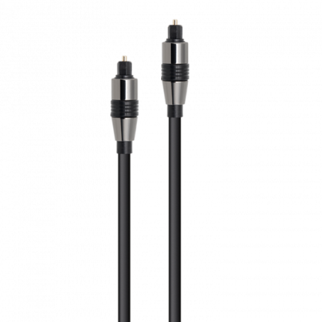 Câble Fibre Optique Toslink Mâle/Mâle 2m Noir - RADIOLA - IO4000