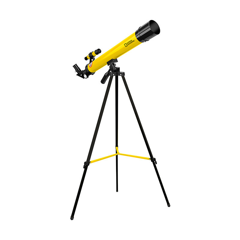 Télescope astronomique 50/600 avec Monture AZ Noir/Jaune - NATIONAL GEOGRAPHIC - 9101001