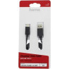 Câble de charge / données USB Type-C - Prise USB 3.1-A 1M Noir - HAMA - 0178395