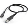 Câble de charge / données USB Type-C - Prise USB 3.1-A 1M Noir - HAMA - 0178395