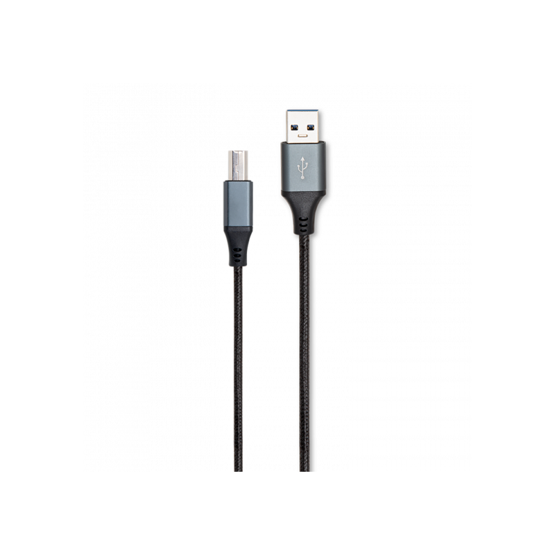 Câble USB 2.0 Type A/B Nylon 5m Noir - RADIOLA - FO1001
