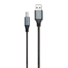 Câble USB 2.0 Type A/B Nylon 5m Noir - RADIOLA - FO1001