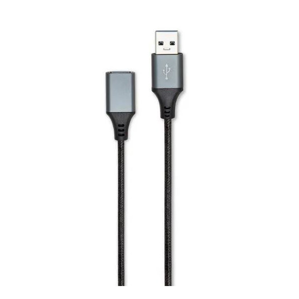 Rallonge USB 2.0 vers USB A Femelle/ Mâle 3M Noir - RADIOLA