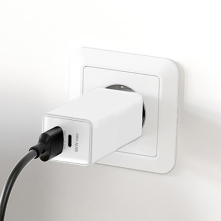 Chargeur Secteur ECO 83W + Cable type-C 100W - AKASHI - ALT30515