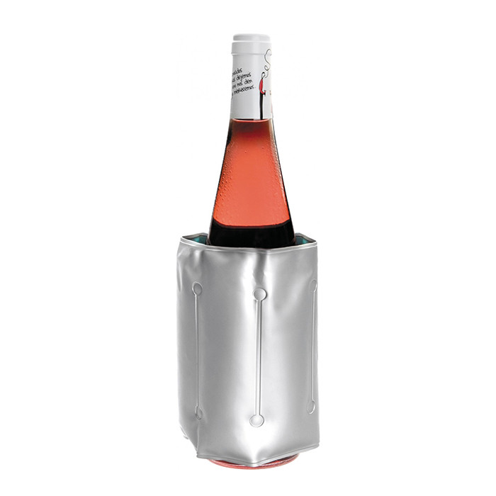 Réfrigérant pour bouteille 16x16x38cm Argent - IBILI - 786000