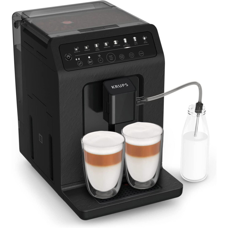 Machine à café Expresso Broyeur Krups Evidence 2.5L 1450W Noir - KRUPS - EA897B10