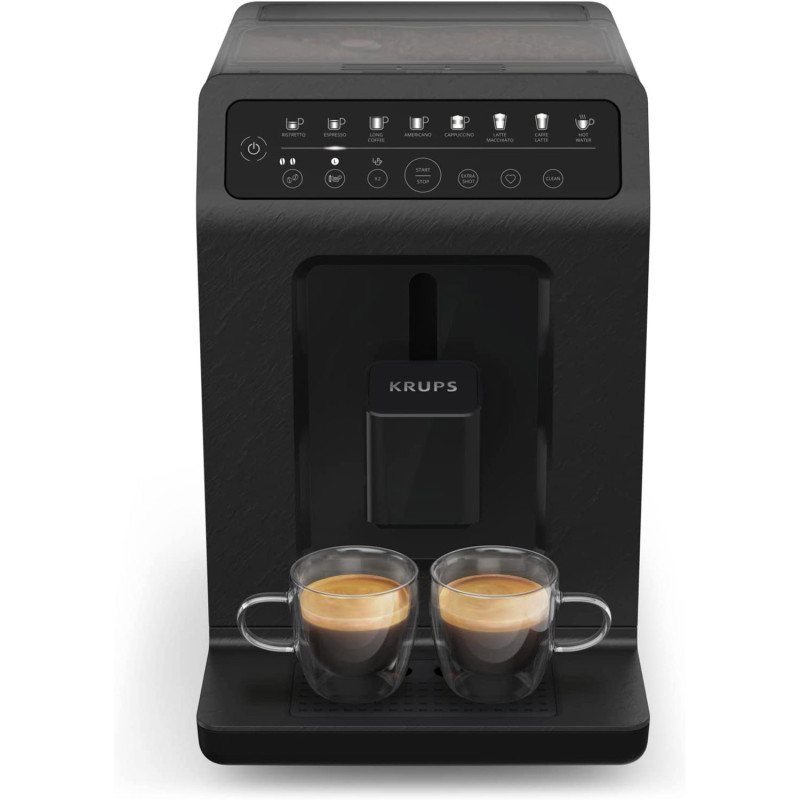 Machine à café Expresso Broyeur Krups Evidence 2.5L 1450W Noir - KRUPS - EA897B10