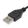 Câble USB 2.0 USB A/USB B Mâle/Mâle 1.8m Noir - APM - 570300