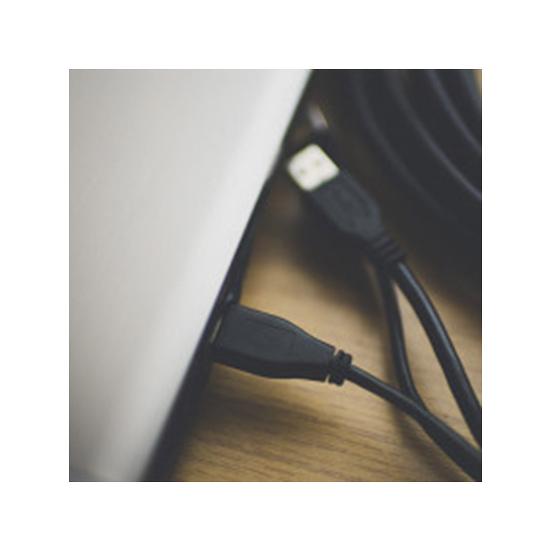Câble USB 2.0 USB A/USB B Mâle/Mâle 1.8m Noir - APM - 570300