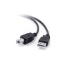 Câble USB 2.0 Type-A vers Type-B 5m Noir - APM - 570302