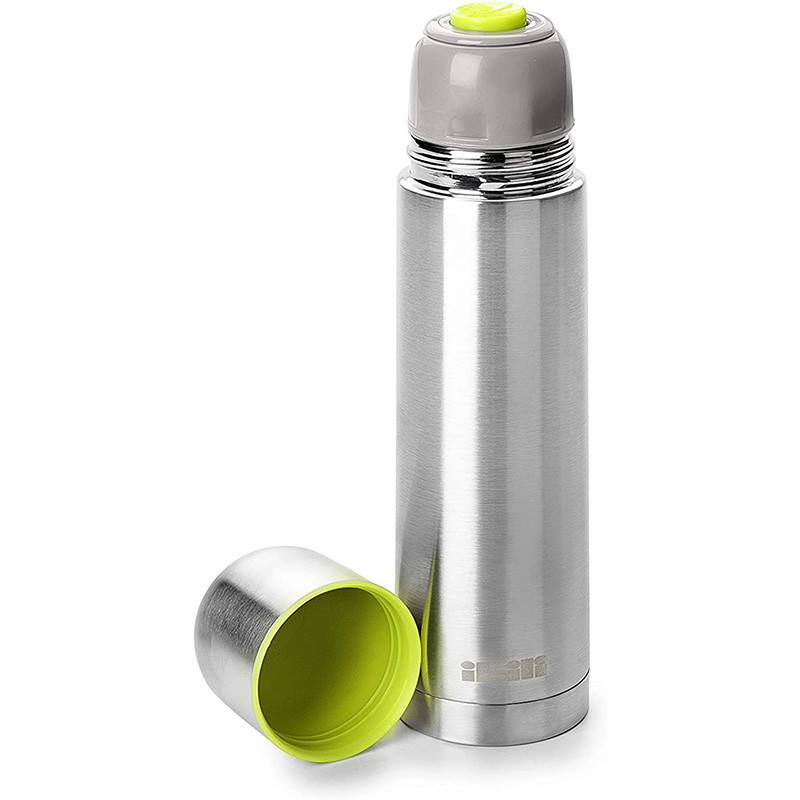 Canette Isotherme Ibili Ball 330 Ml - Acier Inoxydable 18/10 Double Paroi - Garde Chaud Et Froid 5h - Réutilisable Écologique