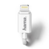 Chargeur pour voiture Lightning 1A Apple iPad/iPhone/iPod Blanc - HAMA - 0173862