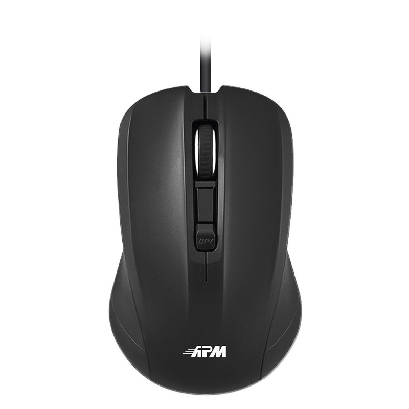 Pack Clavier Souris Filaire Noir - APM - 100040