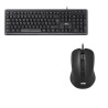 Pack Clavier Souris Filaire Noir - APM - 100040