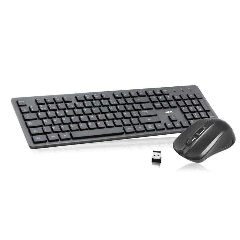 Pack Clavier Souris sans fil Noir - APM - 100042