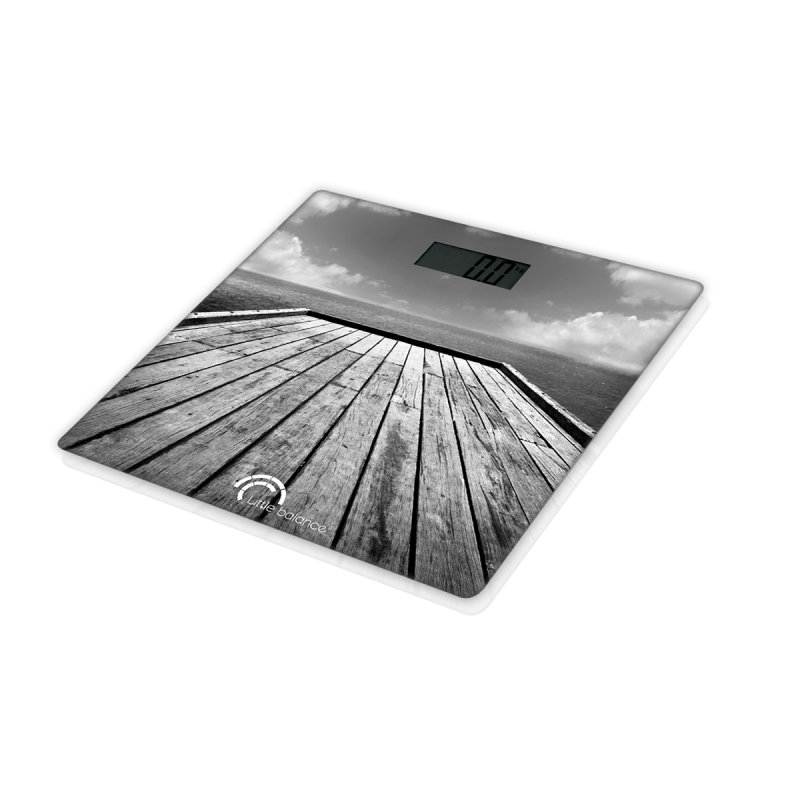 Pèse Personne Ponton 180kg/100g Paysage - LITTLE BALANCE - LB8107
