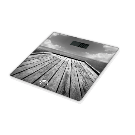 Pèse Personne Ponton 180kg/100g Paysage - LITTLE BALANCE - LB8107