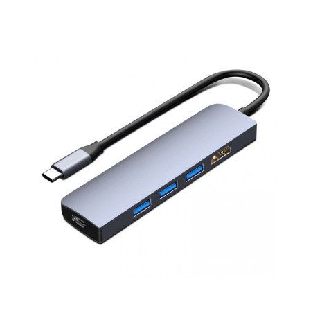 Hub & Concentrateur USB 3.2 Gen 1 Type-C - AKASHI - ALT16182