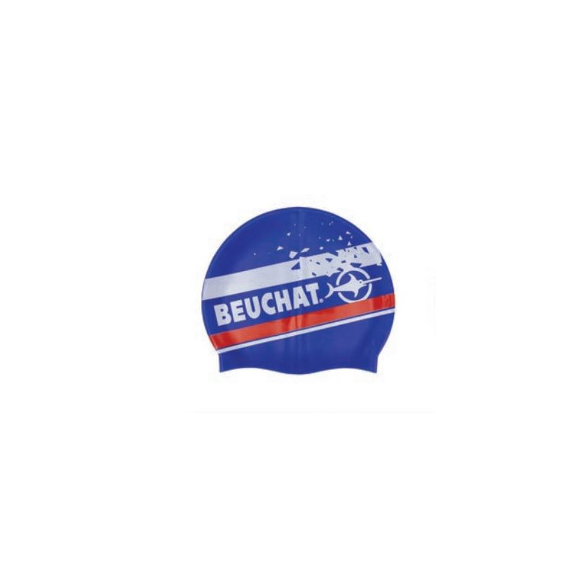 Bonnet de natation pour adulte Décors marine et Noir - BEUCHAT - 209203