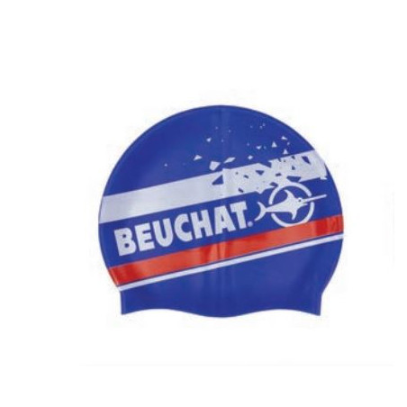 Bonnet de natation pour adulte Décors marine et Noir - BEUCHAT - 209203