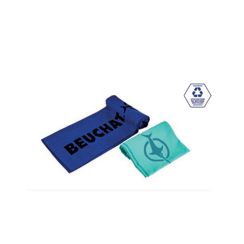 Serviette de natation Microfibre 65x90 cm Turquoise - BEUCHAT - 209309
