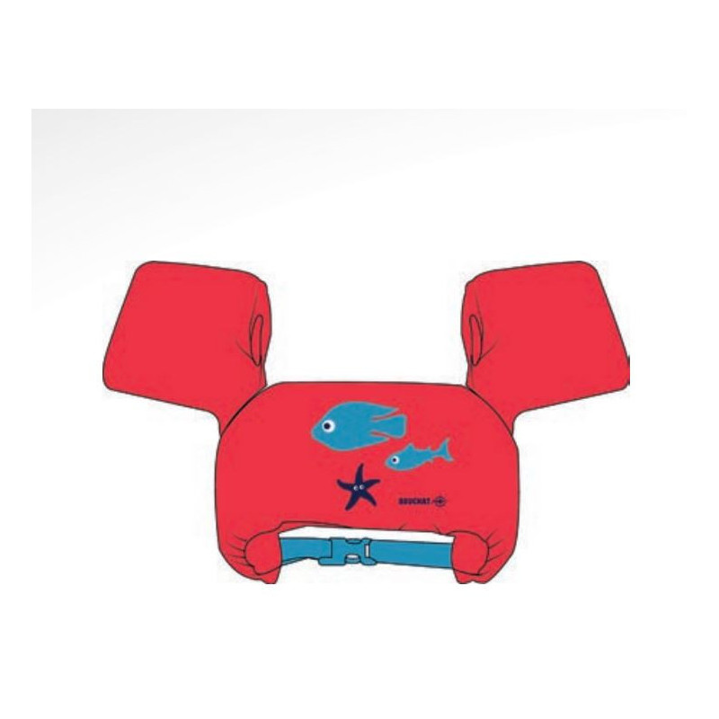 Gilet de flottaison de plage pour enfant Rouge - BEUCHAT - 209332