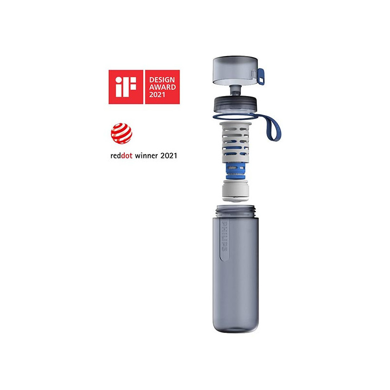 Gourde d'hydratation GoZero Grise - PHILIPS - AWP2712BLR
