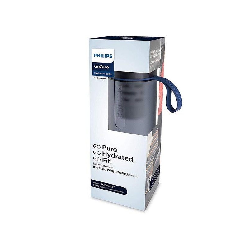 Gourde d'hydratation GoZero Grise - PHILIPS - AWP2712BLR