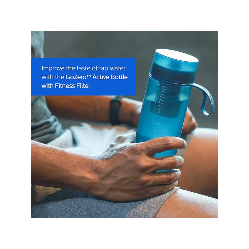 Gourde d'hydratation GoZero Grise - PHILIPS - AWP2712BLR
