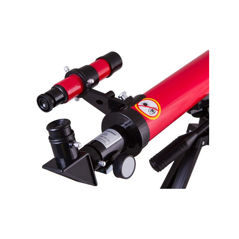 Télescope Junior Lens 50/600 AZ Noir/Rouge - BRESSER - 8850600E8G000