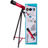 Télescope Junior Lens 50/600 AZ Noir/Rouge - BRESSER - 8850600E8G000