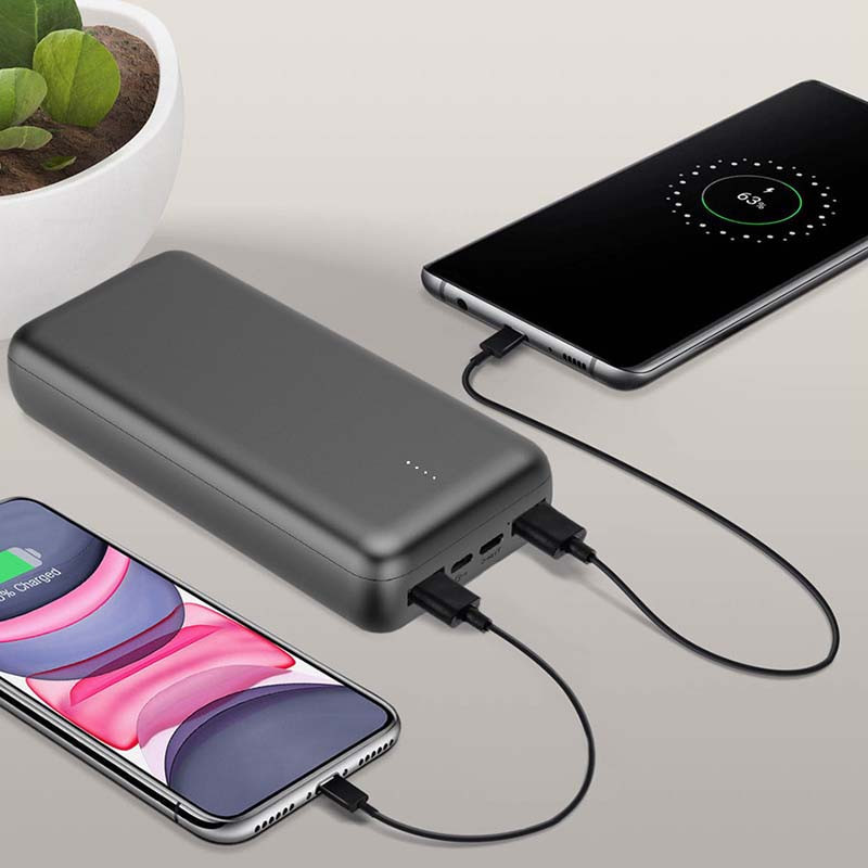 Powerbank 20000 mAh Noir - AKASHI - ALT21889