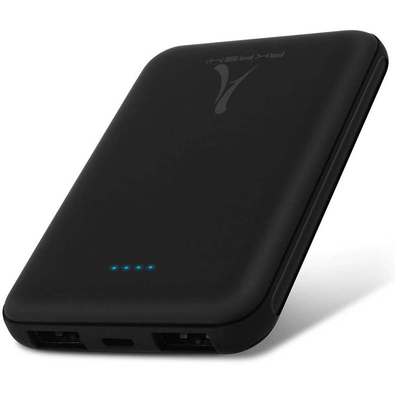 Powerbank Ultra Compact 5000 mAH Noir - AKASHI - ALT23210