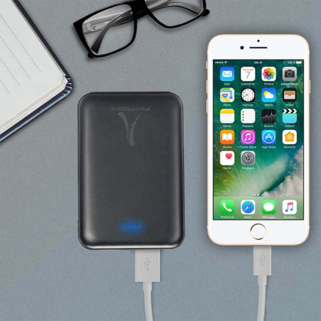 Powerbank Ultra Compact 5000 mAH Noir - AKASHI - ALT23210
