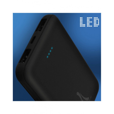 Powerbank Ultra Compact 5000 mAH Noir - AKASHI - ALT23210