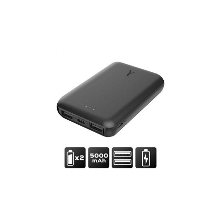 Powerbank Ultra Compact 5000 mAH Noir - AKASHI - ALT23210