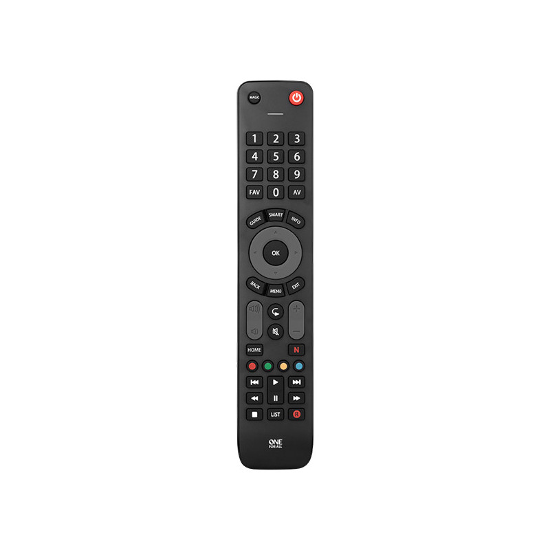 Télécommande Universelle Evolve TV Noir - ONE FOR ALL - URC1280
