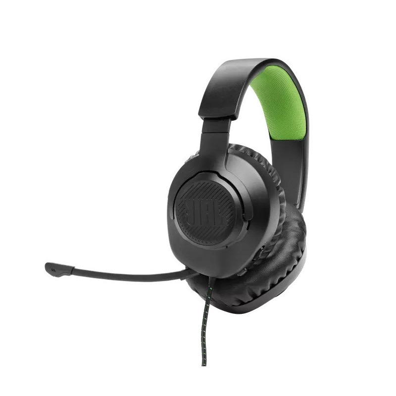 Casque Gaming Quantum 100X Console Noir/Vert - JBL - JBLQU100XBLKGRN