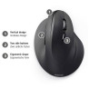 Souris Verticale Ergonomique EMC-500 Noir - HAMA - 00182698