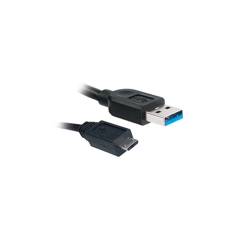 Câble USB 2.0 USB-A/Micro USB Mâle/Mâle 2m Noir - APM - 570310