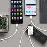 Prise Secteur 38W USB-A QC3.0 + USB Type-C PD Blanc - AKASHI - ALT28918