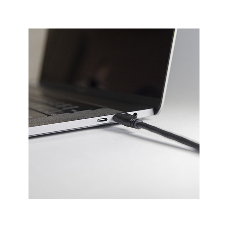 Chargeur 1 port USB 2.1A + câble Type-C 1m Noir - APM - 570339