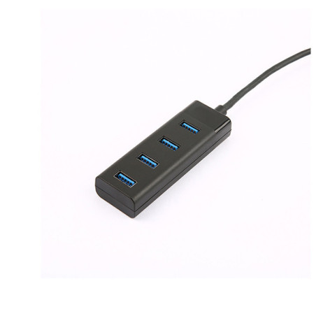 Hub USB-C 4 ports USB 3.0 Autoalimenté Noir - APM - 570323
