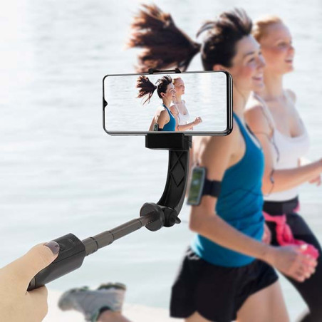 Perche Selfie 3en1 Bluetooth Noir - AKASHI - ALT26211